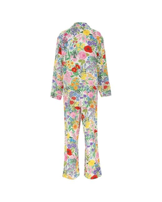 Gucci Printed Silk Pyjama Jumpsuit Nd