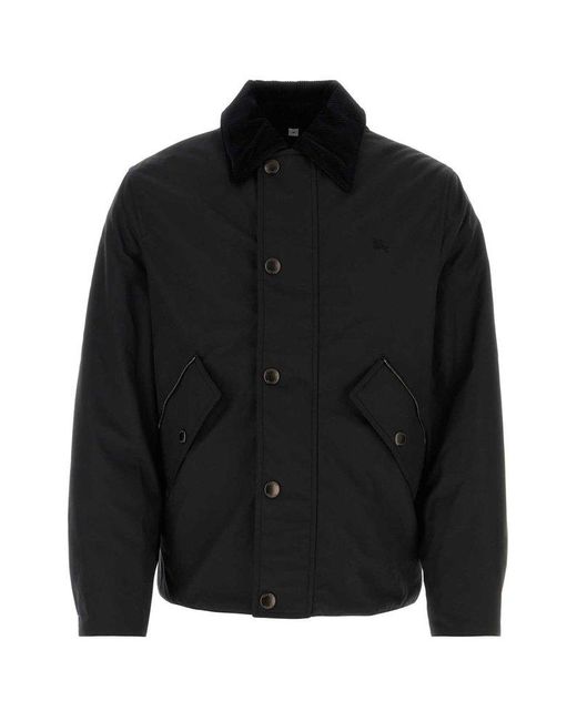 Burberry Black Jackets And Vests for men