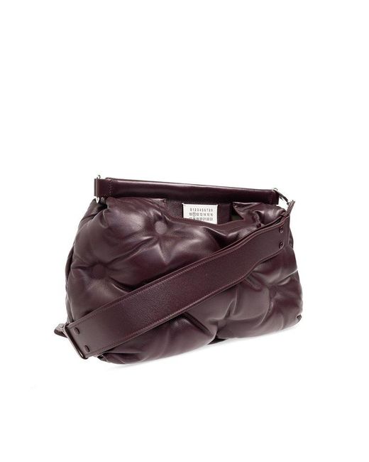 Maison Margiela Purple Glam Slam Classique Shoulder Bag