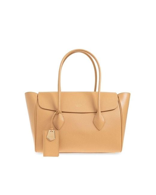 Ferragamo White 'classic' Shopper Bag,