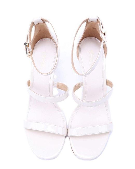 MICHAEL Michael Kors White Strappy Heeled Sandals