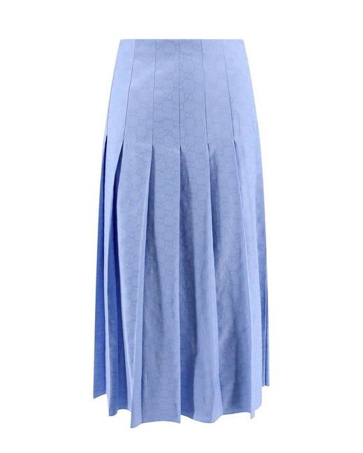 Gucci Blue Skirt