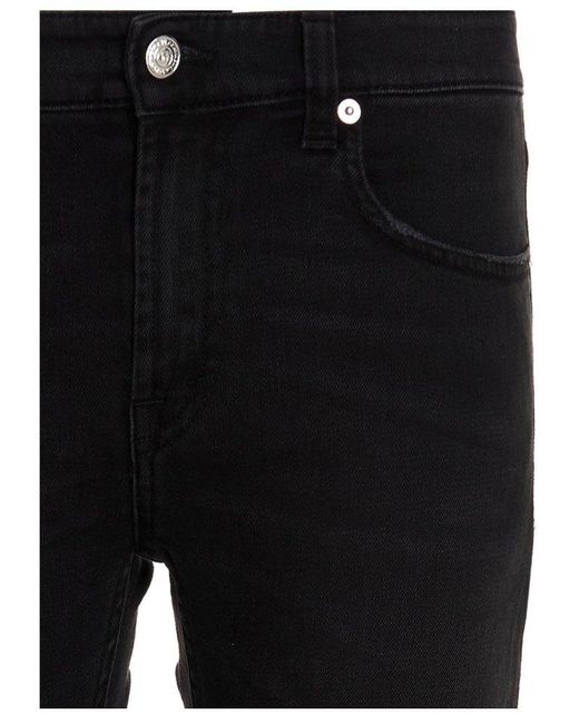 Department 5 Black Skeith Slim Fit Jeans for men