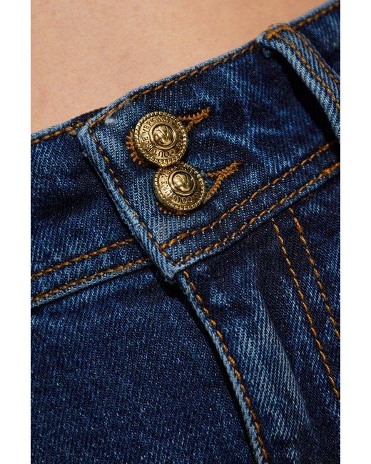 Versace Jeans Couture Blue Tapered Leg Jeans