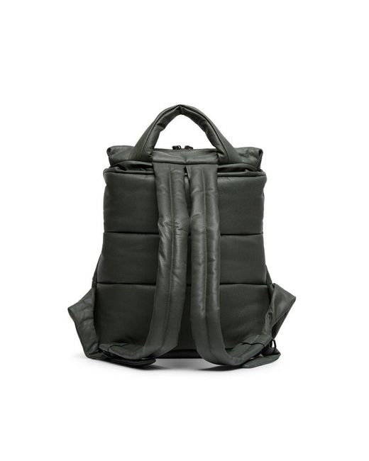 Marsèll Black Padded Zip-up Backpack for men