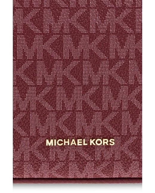 MICHAEL Michael Kors Purple Bryant Medium Signature Logo Camera Crossbody Bag