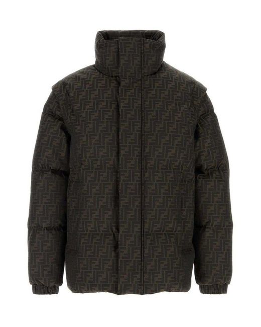 Fendi Gray Coats & Jackets for men