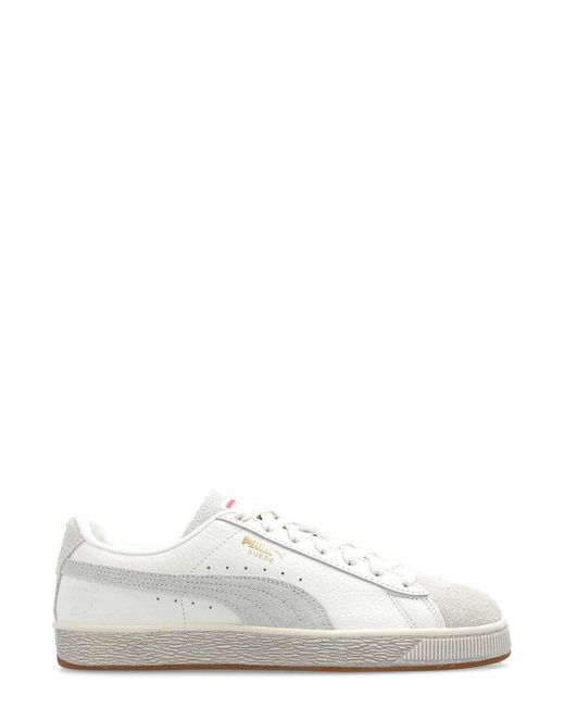 PUMA White X Staple Lace-up Sneakers