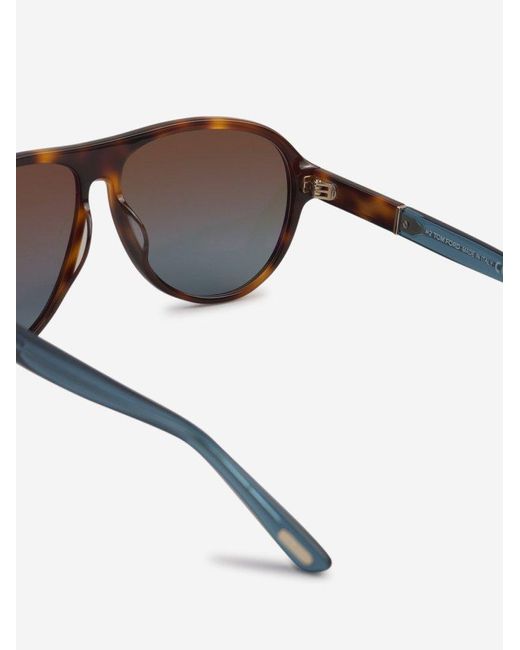 Tom Ford Gray Quincy Sunglasses for men