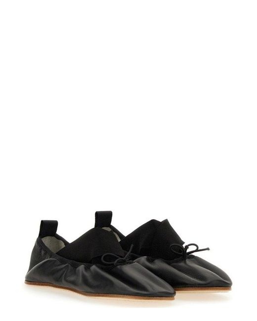 Repetto Black Gianna Ballerina Flats