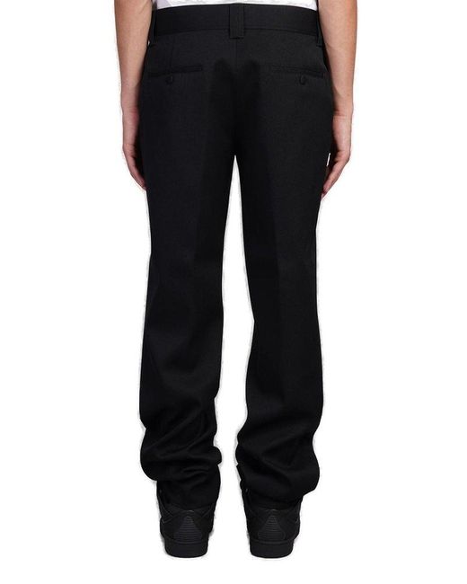 Lanvin Black Straight Fit Pants for men