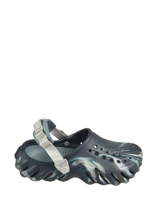 CROCSTM Gray Echo Marbled Slingback Clogs for men