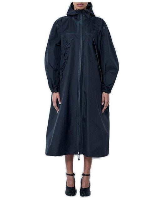 The North Face Blue Maxi Sara Mountain Parka