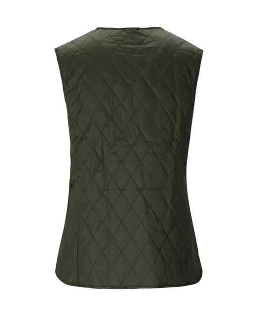 Barbour Markenfield Olive Green Reversible Vest