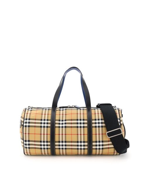 Burberry Large Kennedy Duffle Bag for Men | Lyst