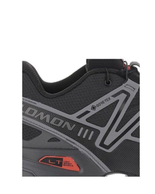 Salomon Black Speedcross 3 Gore-Tex Lace-Up Sneakers