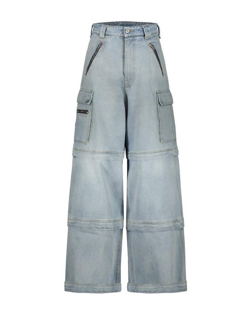 Vetements Blue Transformer Gy Jeans Clothing
