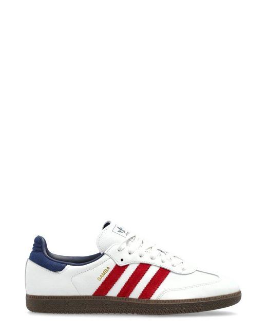 Adidas Originals White Sports Shoes Samba Og for men