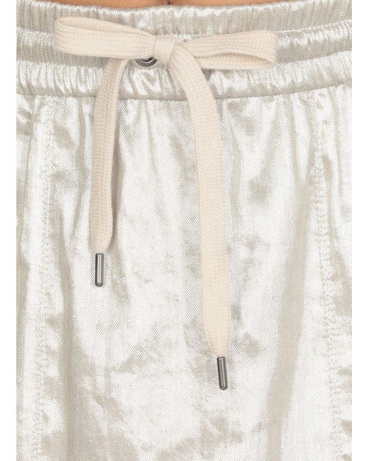 Brunello Cucinelli Gray Skirts