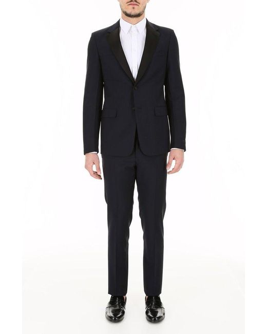 Prada Black Two Piece Tailored Suit for men