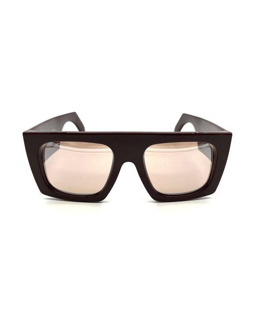 Etro Multicolor Square Frame Sunglasses