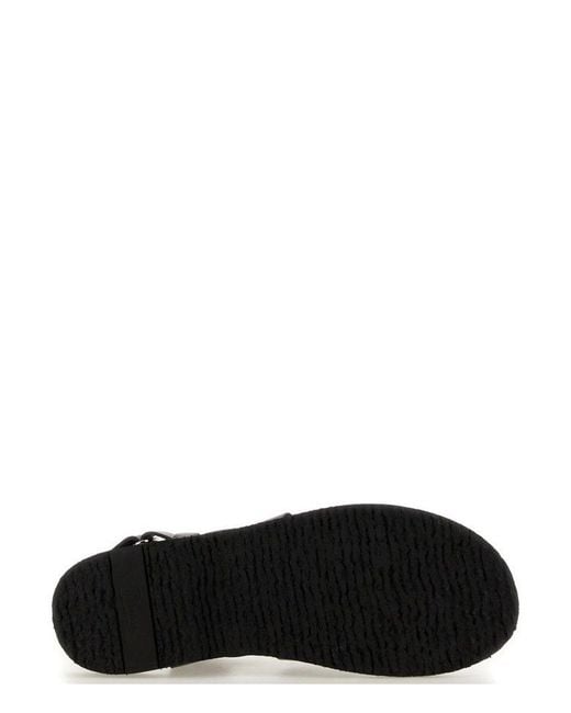 Paraboot Black Noumea Sandals for men