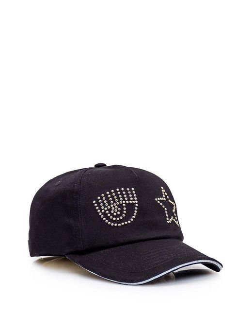 Chiara Ferragni Black Eye Star Cap