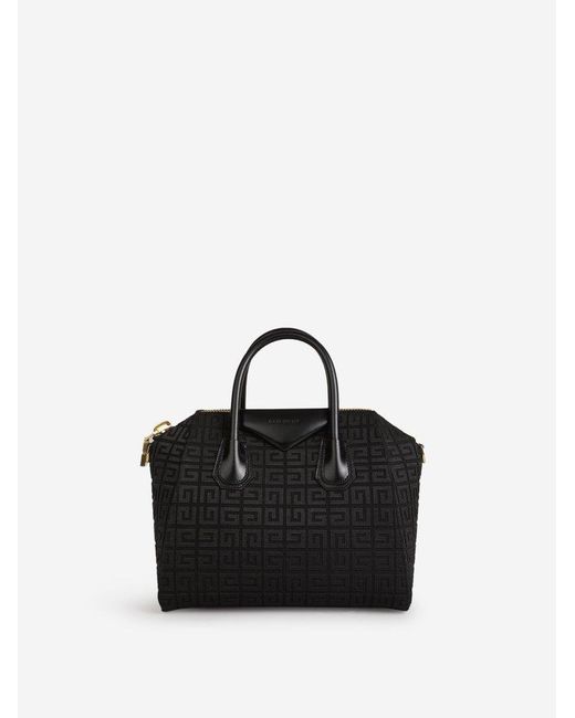 Givenchy Leather 4g Monogram Zipped Tote Bag in Black - Lyst