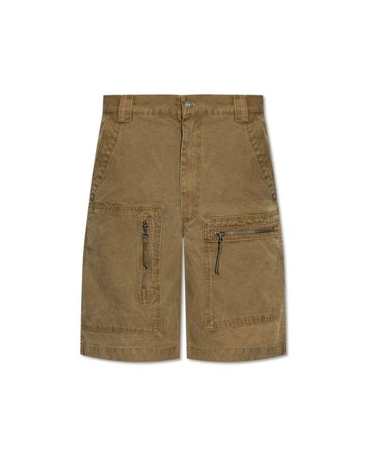Isabel Marant Green Kyle Shorts for men