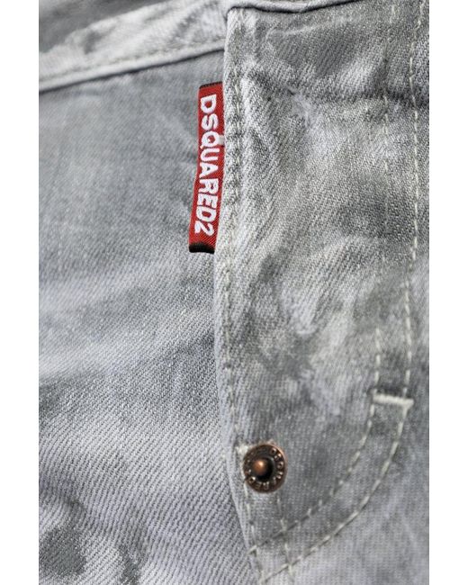 DSquared² Gray Cool Girl Distressed Jeans