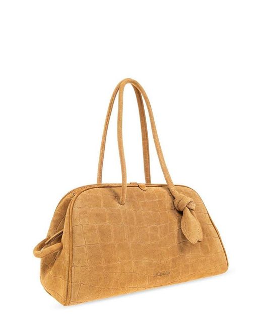 【Jacquemus】関税込☆Le Turismo ショルダーバッグ ブラウン Jacquemus Le Turismo Logo Detailed Shoulder Bag in Brown | Lyst