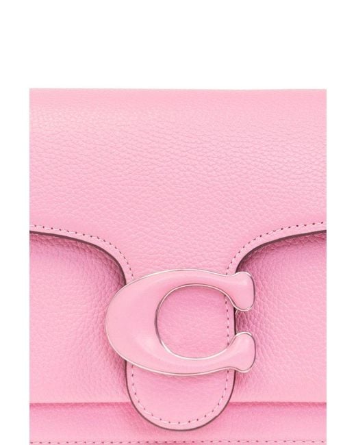 COACH Pink Tabby 26 Leather Shoulder Bag