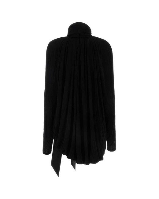 Saint Laurent Black Viscose Blouse for men