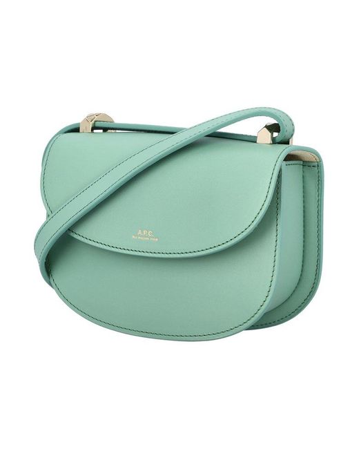 A.P.C. Green Geneve Mini Bag