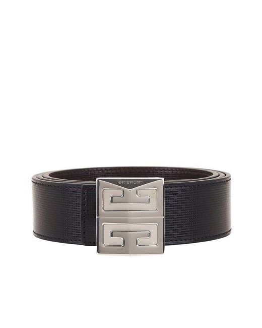 Givenchy Black 4G Reversible Belt for men