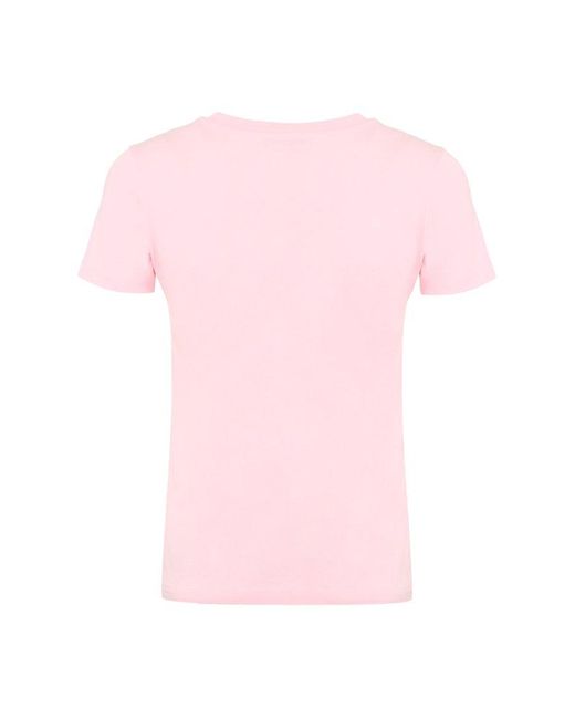 A.P.C. Pink Denise Cotton Crew-Neck T-Shirt