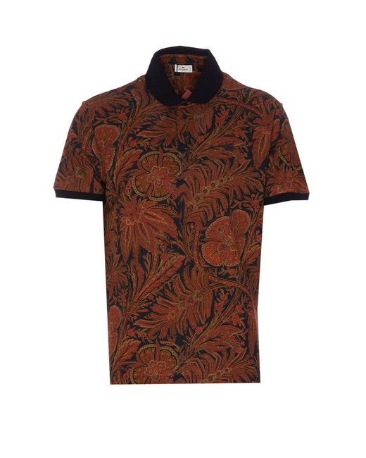 Etro Brown T-shirts And Polos for men