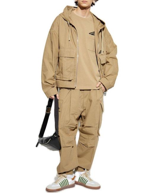 DSquared² Natural Icon New Generation Ripstop Windbreaker for men