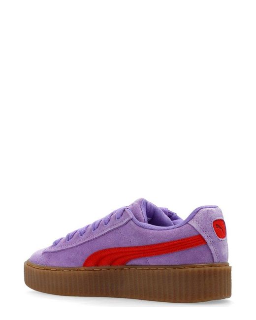 PUMA creeper Phatty Fenty X Sneakers in Purple for Men Lyst UK
