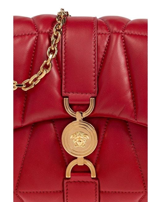 Versace Red Shoulder Bag Kleio