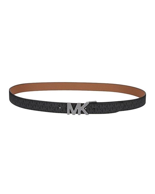 Michael Kors Gray Reversible Belt for men