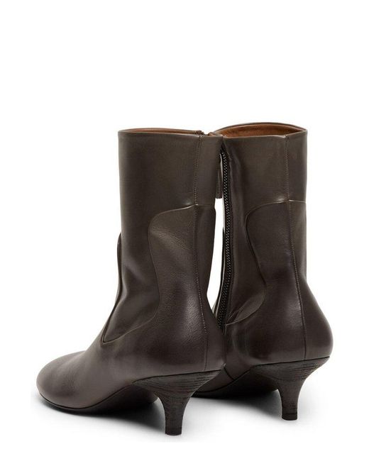 Marsèll Brown Spilla Ankle Boots