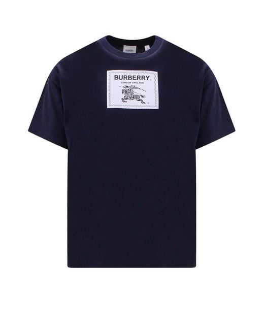 Burberry Blue Prorsum Label T-shirt for men