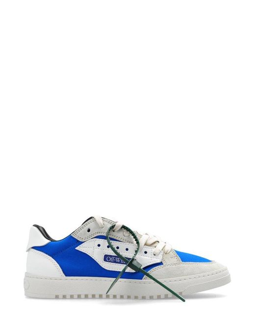 Off-White c/o Virgil Abloh Blue 5.0 Lace-up Sneakers