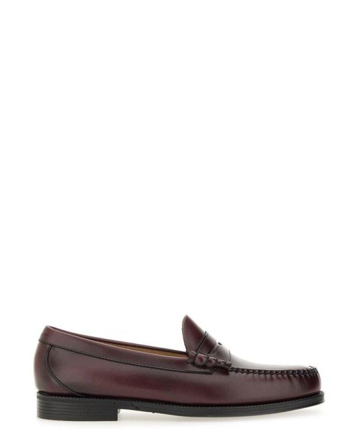 G.H.BASS Brown Penny Loafer Weejun Larson for men