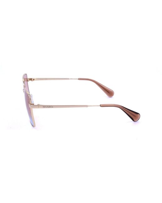 MAX&Co. Pink Rectangular Frame Sunglasses