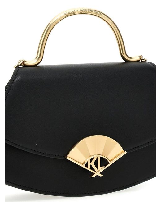 Karl Lagerfeld Black K/archive Crossbody Bag Crossbody Bags