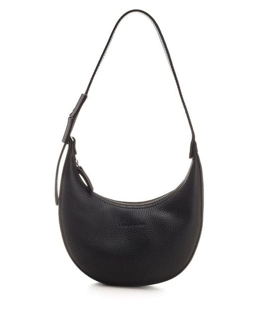 Longchamp Black Blck Small Roseau Essential S Bag