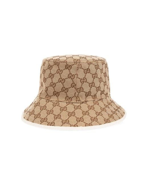 Gucci Natural Reversible Bucket Hat, for men