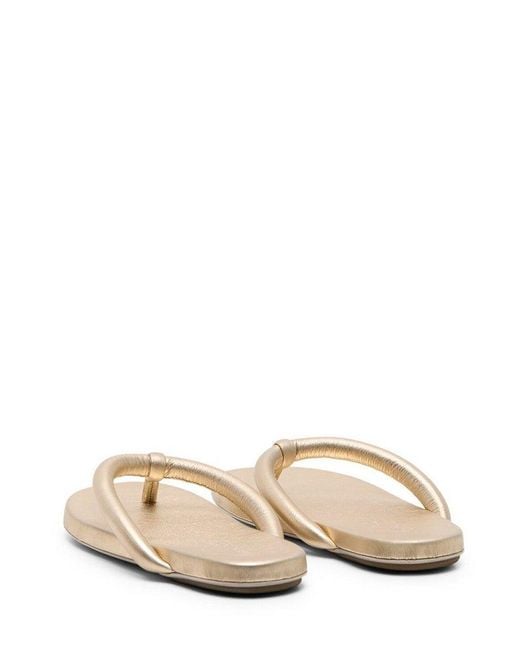 Marsèll Metallic Spanciata Flip-flop Sandals